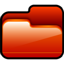 Folder Open Red icon